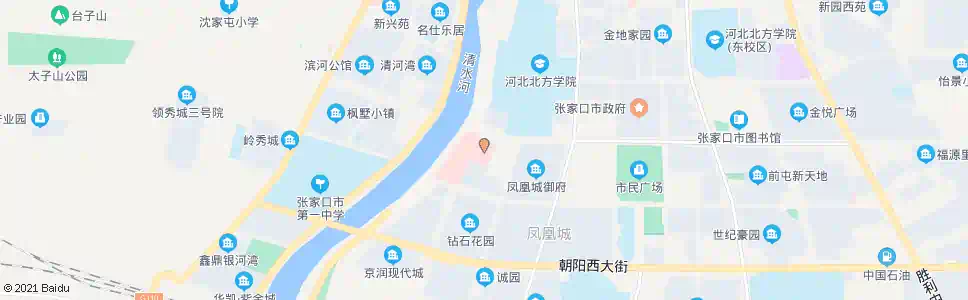 张家口二医院_公交站地图_张家口公交_妙搜公交查询2025
