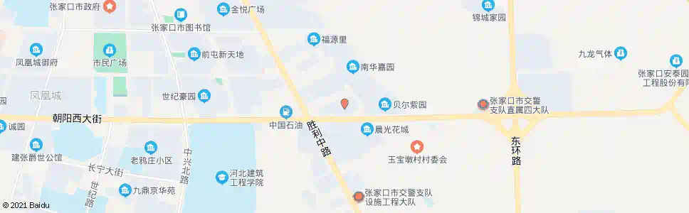 张家口市交警支队_公交站地图_张家口公交_妙搜公交查询2025
