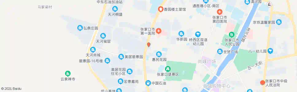 张家口财政局_公交站地图_张家口公交_妙搜公交查询2025