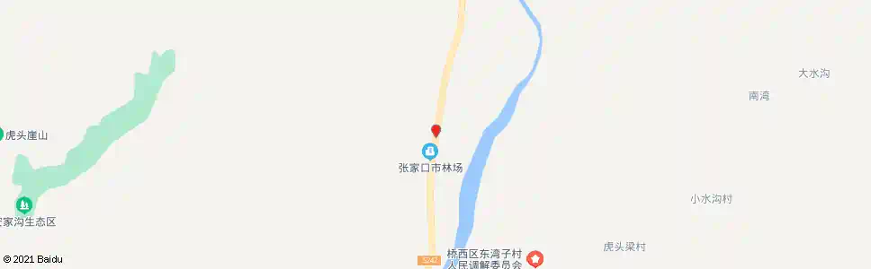 张家口孤石公园_公交站地图_张家口公交_妙搜公交查询2025