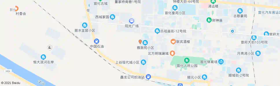 张家口红一师_公交站地图_张家口公交_妙搜公交查询2025