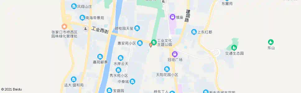 张家口铁道西路_公交站地图_张家口公交_妙搜公交查询2025
