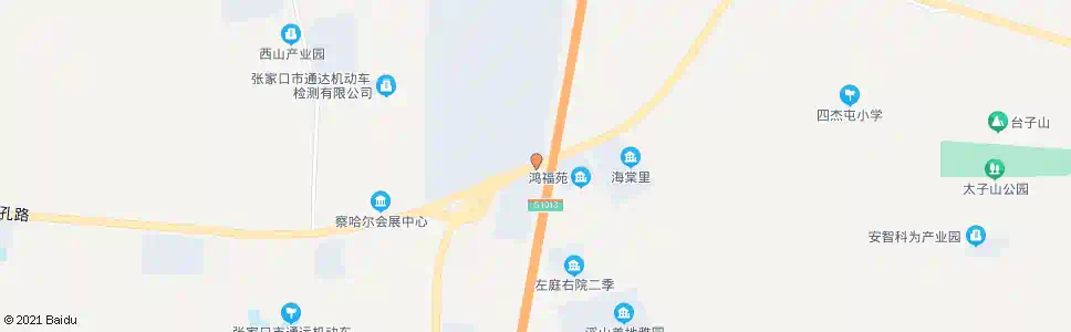 张家口西环路_公交站地图_张家口公交_妙搜公交查询2025
