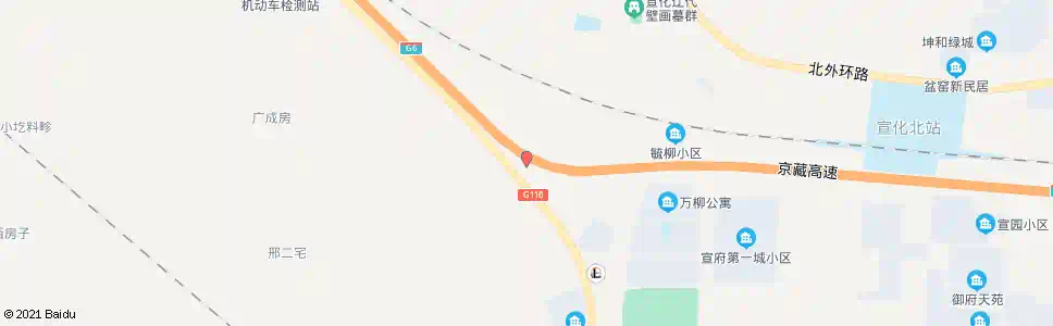 张家口下八里_公交站地图_张家口公交_妙搜公交查询2025