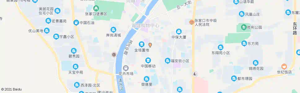 张家口面粉厂_公交站地图_张家口公交_妙搜公交查询2025