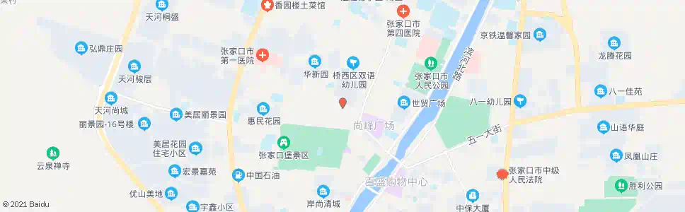 张家口新华街_公交站地图_张家口公交_妙搜公交查询2025