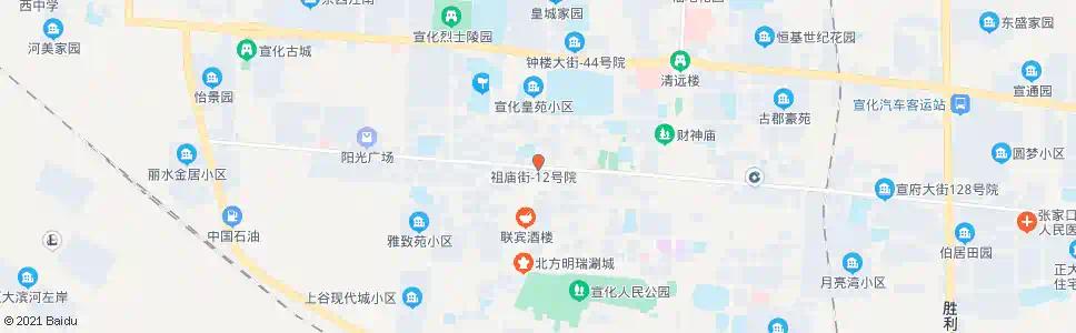 张家口新开路_公交站地图_张家口公交_妙搜公交查询2025