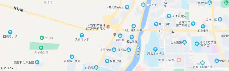 张家口沈家屯路口_公交站地图_张家口公交_妙搜公交查询2025