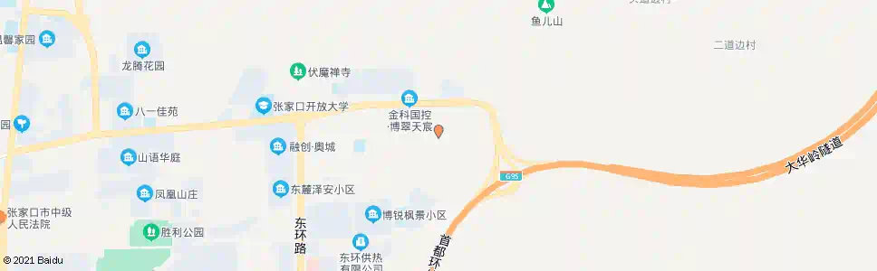 张家口口外东夭子_公交站地图_张家口公交_妙搜公交查询2025