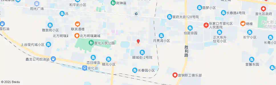 张家口区医院_公交站地图_张家口公交_妙搜公交查询2025