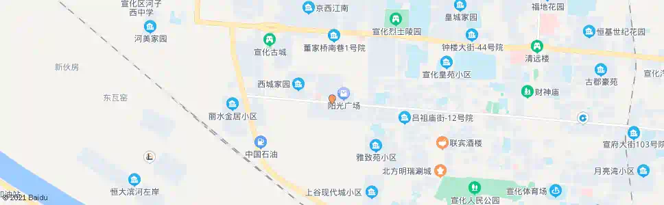 张家口西城_公交站地图_张家口公交_妙搜公交查询2025