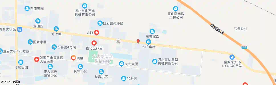 张家口长治北路_公交站地图_张家口公交_妙搜公交查询2025