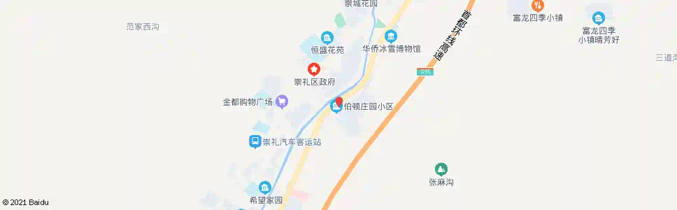 张家口金谷饭店_公交站地图_张家口公交_妙搜公交查询2025