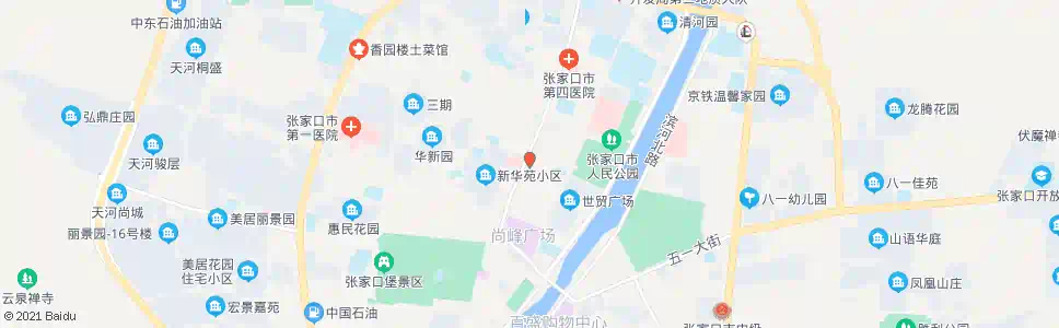 张家口农行金融超市_公交站地图_张家口公交_妙搜公交查询2025