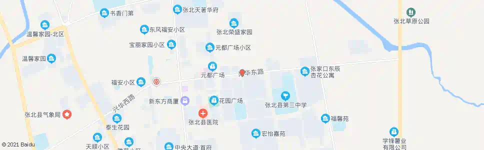 张家口兴华路_公交站地图_张家口公交_妙搜公交查询2025