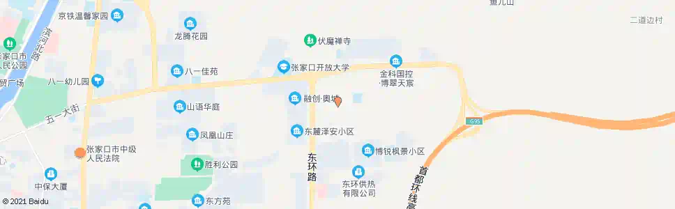 张家口口里东窑子西_公交站地图_张家口公交_妙搜公交查询2025