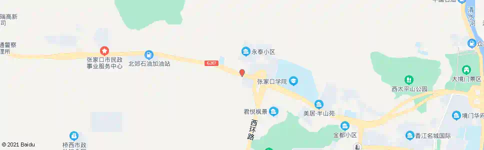 张家口永丰堡_公交站地图_张家口公交_妙搜公交查询2025