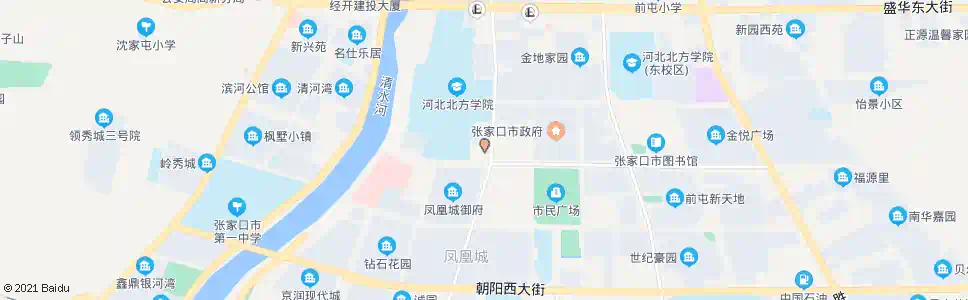 张家口烟厂(新南海鱼村)_公交站地图_张家口公交_妙搜公交查询2025