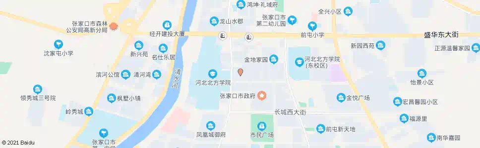张家口泓金溢酒楼(伊梅园小区)_公交站地图_张家口公交_妙搜公交查询2025