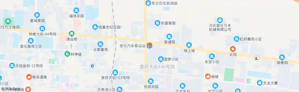 张家口宣化汽车客运站_公交站地图_张家口公交_妙搜公交查询2025