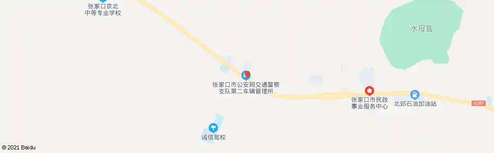 张家口五墩_公交站地图_张家口公交_妙搜公交查询2025
