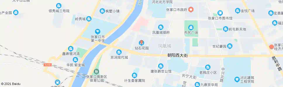 张家口钻石花园_公交站地图_张家口公交_妙搜公交查询2025