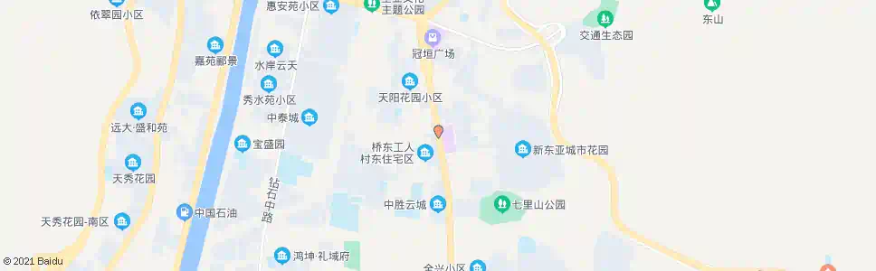张家口茶坊楼_公交站地图_张家口公交_妙搜公交查询2025