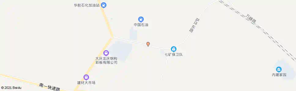 大庆第四油矿_公交站地图_大庆公交_妙搜公交查询2025