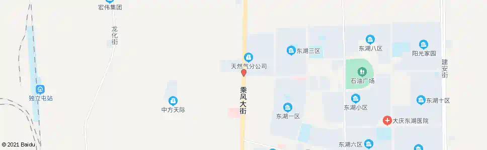 大庆天燃气公司_公交站地图_大庆公交_妙搜公交查询2025