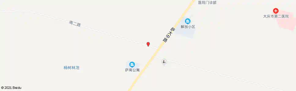 大庆解放九街_公交站地图_大庆公交_妙搜公交查询2025