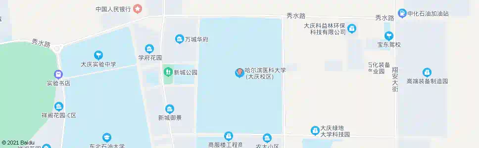 大庆大庆大学_公交站地图_大庆公交_妙搜公交查询2025