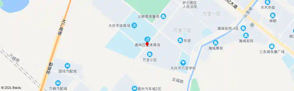 大庆万宝三区_公交站地图_大庆公交_妙搜公交查询2025