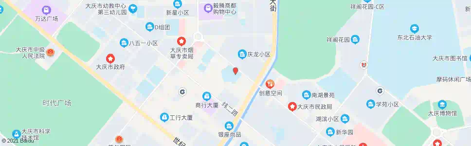 大庆六十九中_公交站地图_大庆公交_妙搜公交查询2025