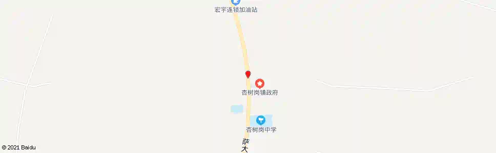 大庆杏树岗_公交站地图_大庆公交_妙搜公交查询2025