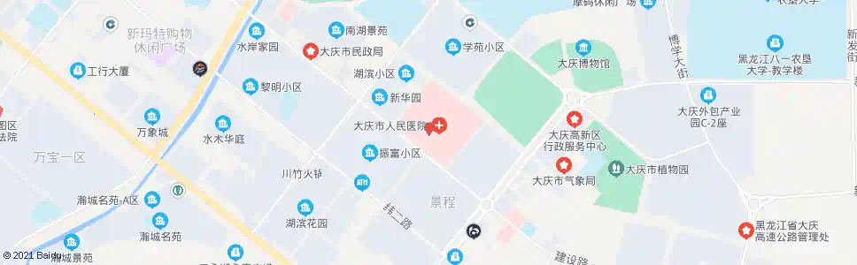 大庆油田医院门诊_公交站地图_大庆公交_妙搜公交查询2025