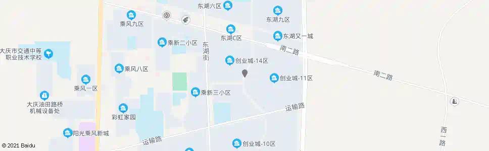 大庆创业城十一区_公交站地图_大庆公交_妙搜公交查询2025