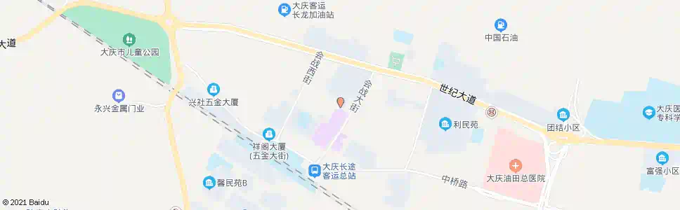 大庆千盛百货_公交站地图_大庆公交_妙搜公交查询2025