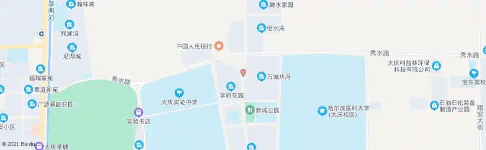 大庆万城华府_公交站地图_大庆公交_妙搜公交查询2025