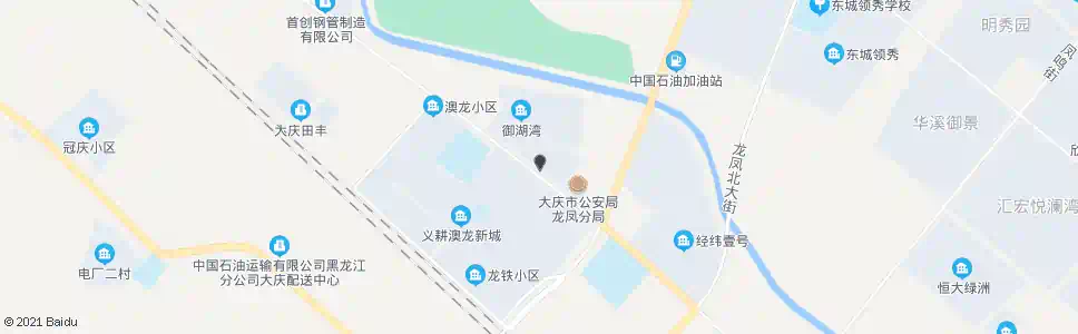 大庆龙凤交警大队_公交站地图_大庆公交_妙搜公交查询2025