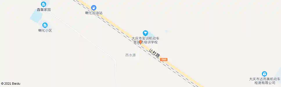 大庆西水源_公交站地图_大庆公交_妙搜公交查询2025