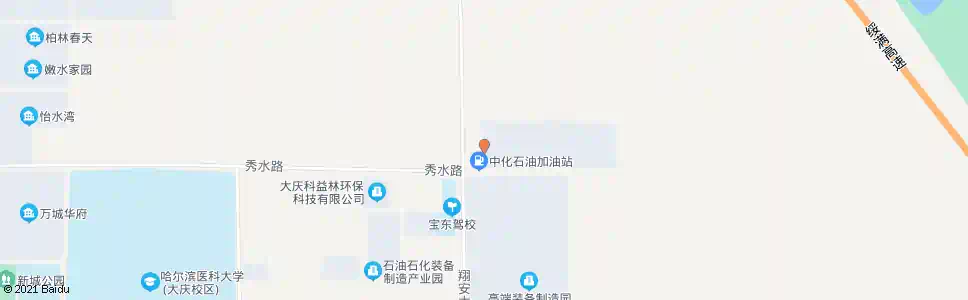 大庆通运驾校_公交站地图_大庆公交_妙搜公交查询2025