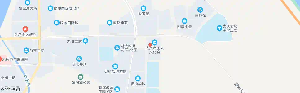 大庆群众艺术馆_公交站地图_大庆公交_妙搜公交查询2025