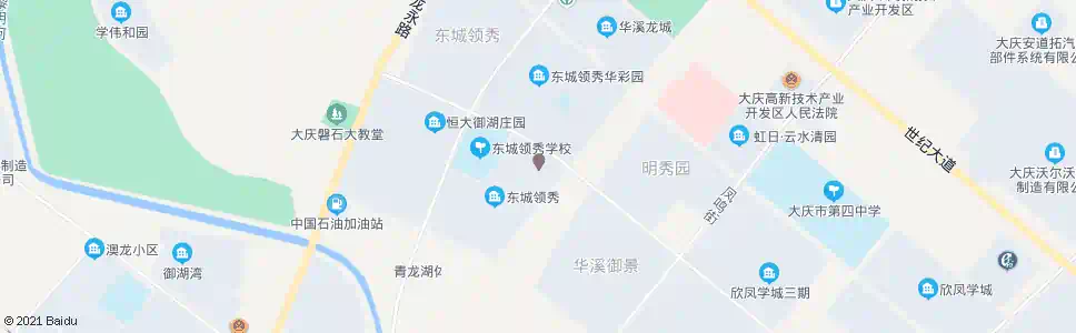 大庆百合园_公交站地图_大庆公交_妙搜公交查询2025