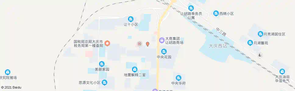 大庆老年医院_公交站地图_大庆公交_妙搜公交查询2025