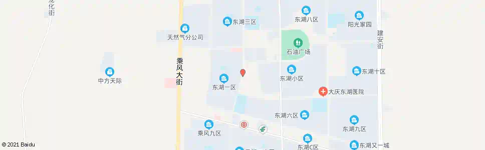 大庆东湖117号楼_公交站地图_大庆公交_妙搜公交查询2025