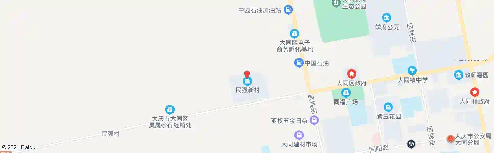 大庆八井子服务中心_公交站地图_大庆公交_妙搜公交查询2025