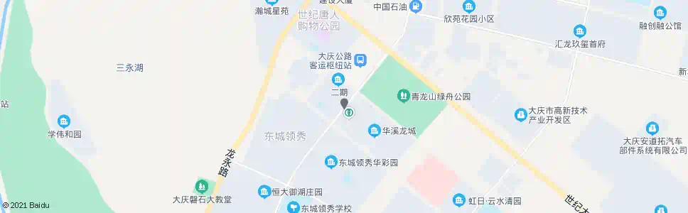 大庆华溪龙城_公交站地图_大庆公交_妙搜公交查询2025