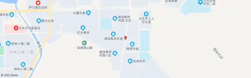 大庆湖滨B32号楼_公交站地图_大庆公交_妙搜公交查询2025