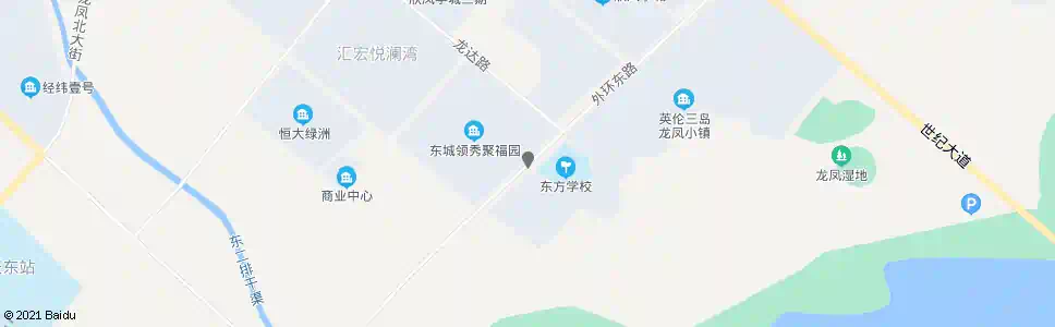 大庆龙凤小镇E区_公交站地图_大庆公交_妙搜公交查询2025