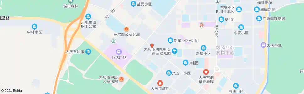 大庆一区高层_公交站地图_大庆公交_妙搜公交查询2025